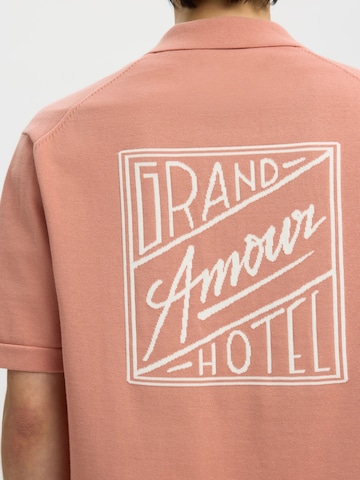 SELECTED - Cárdigan en rosa