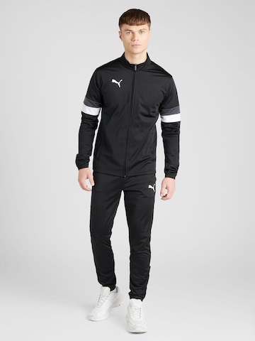 PUMA Tracksuit 'TeamRISE' in Black: front