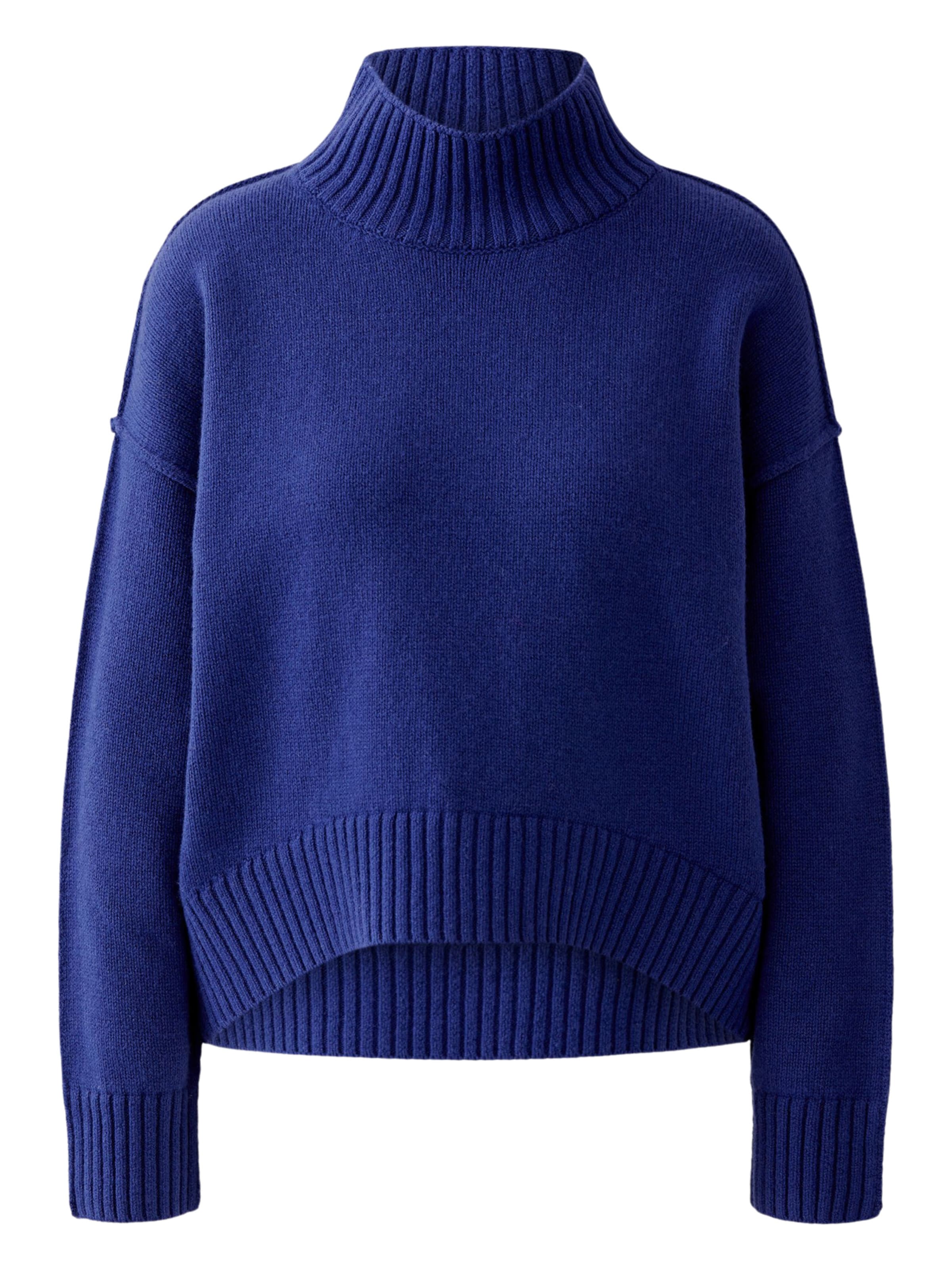 OUI Pullover in Blau: Vorderseite