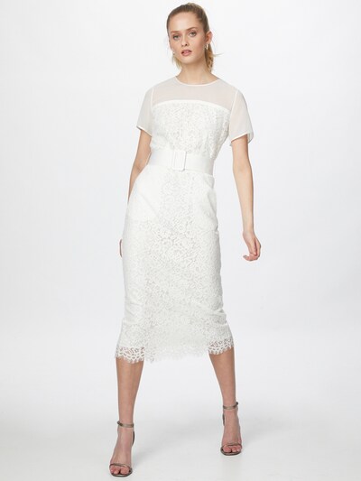 Rochie 'Kelacy' HUGO pe alb, Vizualizare model