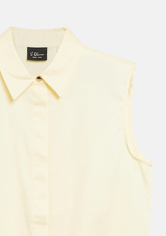 s.Oliver BLACK LABEL Blouse in Geel