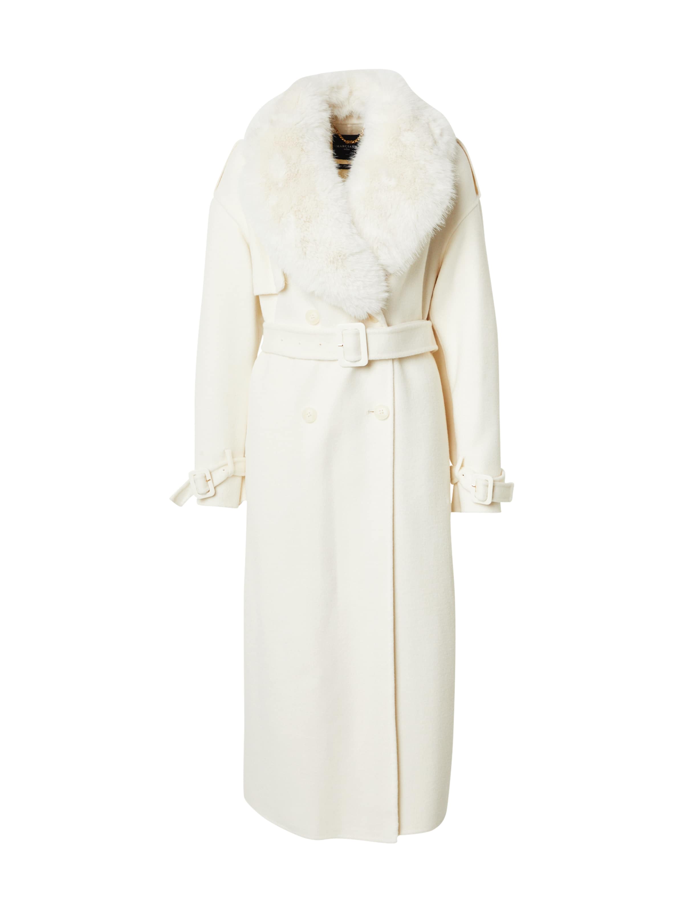 Manteau mi-saison 'Ella' GUESS by Marciano en blanc : devant