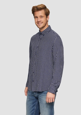 Coupe regular Chemise s.Oliver en bleu