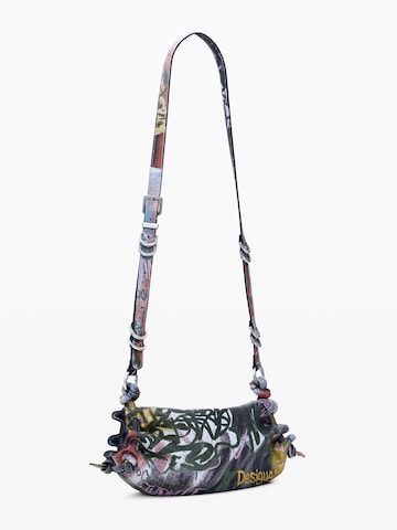 Desigual - Mala de ombro 'Arty Printed' em mistura de cores