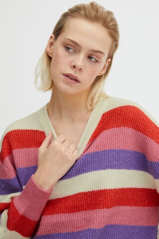 ICHI Strickpullover in Pink