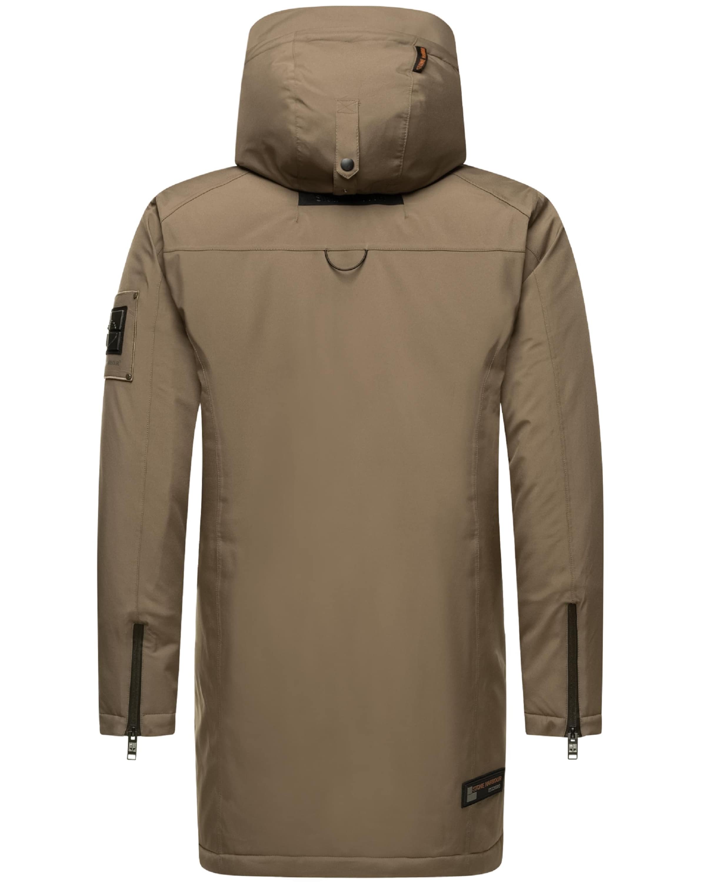 STONE HARBOUR Zimná parka 'Ragaan' - Hnedá