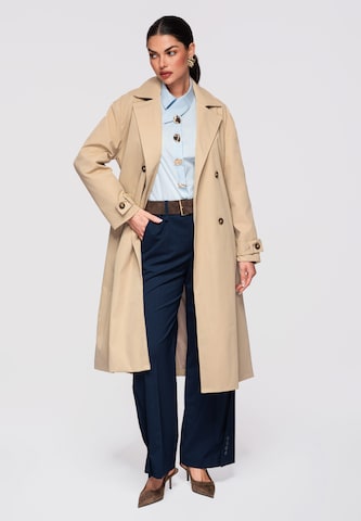 Ombre Tussenmantel in Grijs