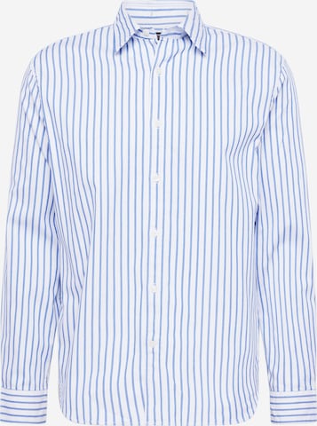 Banana Republic Regular fit Overhemd in Blauw: voorkant