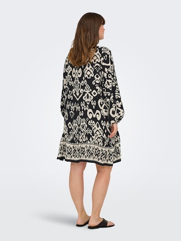 ONLY Carmakoma Shirt dress 'CARAja' in Black