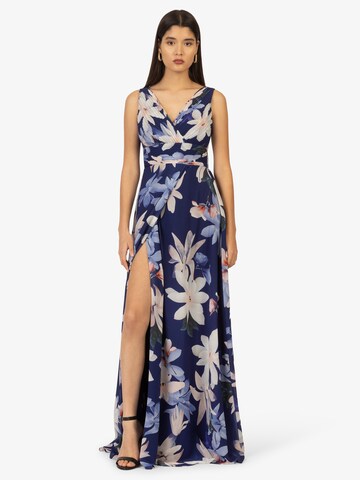 Kraimod Abendkleid in Blau: Vorderseite