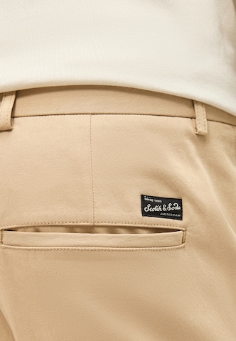 SCOTCH & SODA Slimfit Chino nadrág - barna
