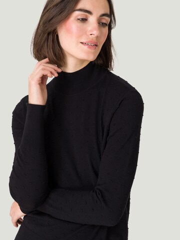 zero Pullover in Schwarz