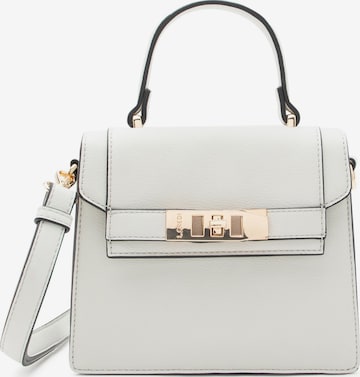 Borsa a mano 'Konstanze' di L.CREDI in bianco: frontale