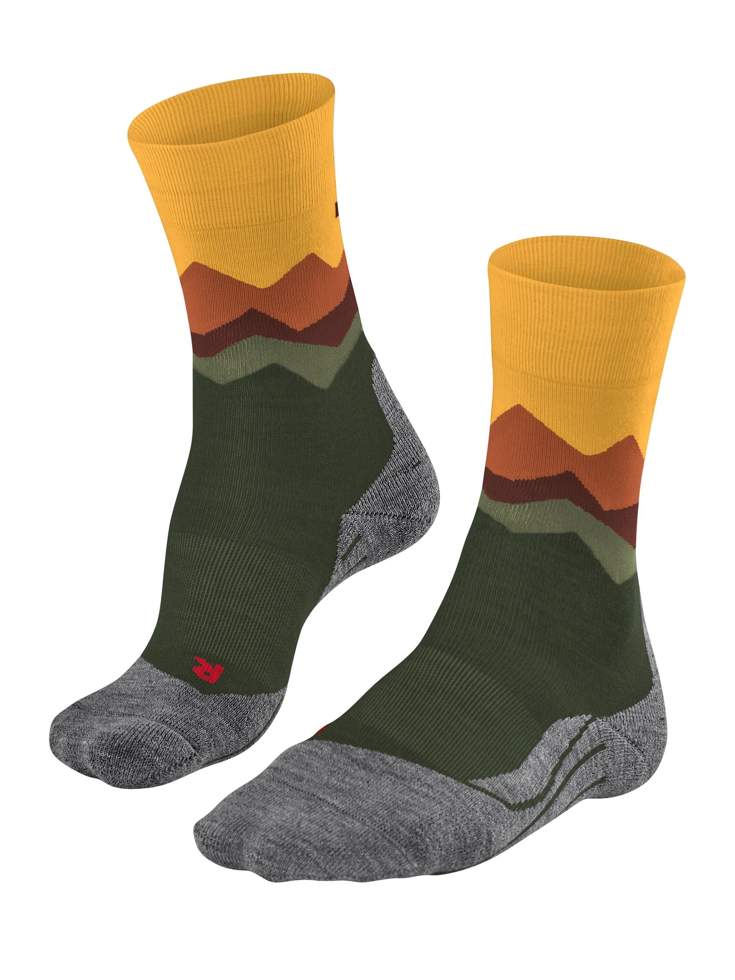 FALKE Sportsocken 'TK2 Explore'‌‌‌‌‌‌‌ in Grün: Vorderseite