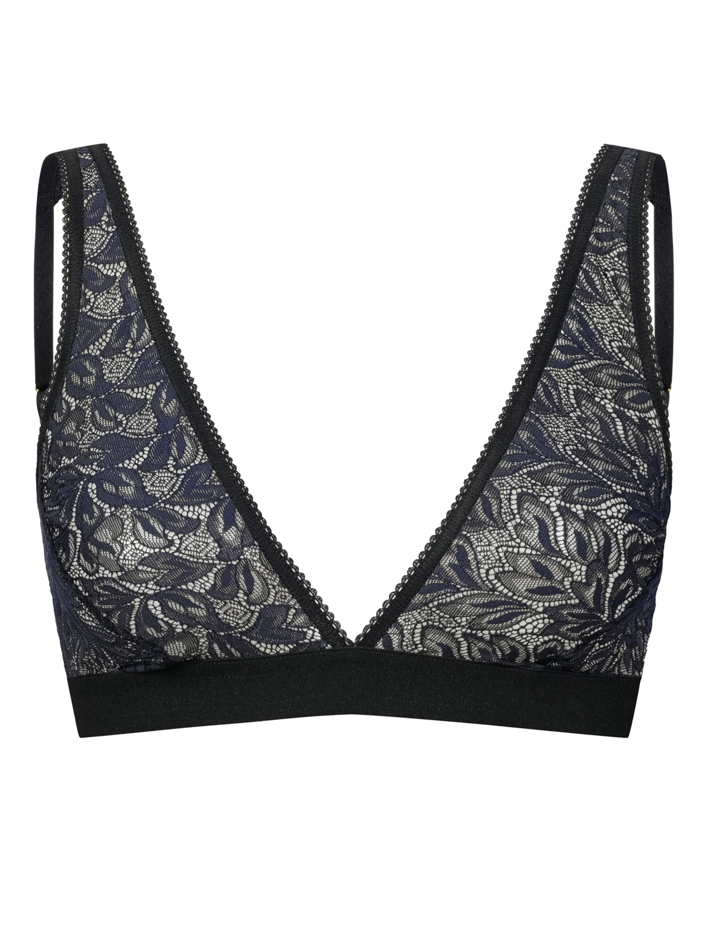 Erlich Textil - Soutien Bustier Soutien em preto: frente