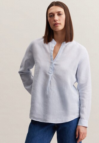 SEIDENSTICKER Blouse 'Schwarze Rose' in Blue: front