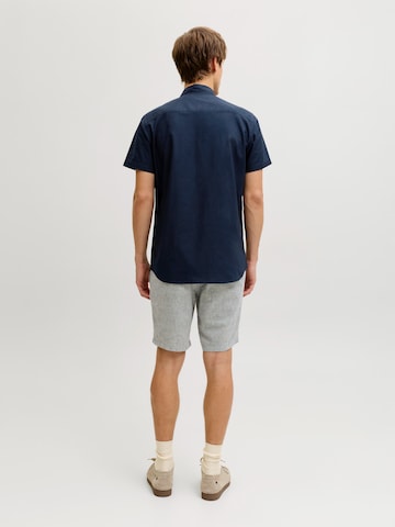 JJ Rebel Regular fit Πουκάμισο 'JREBKEITH' σε μπλε