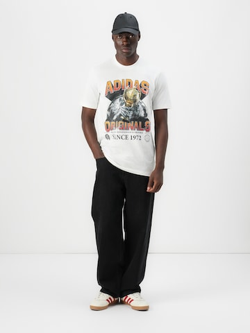 ADIDAS ORIGINALS Bluser & t-shirts 'TREFOIL SERIES REGULAR' i hvid