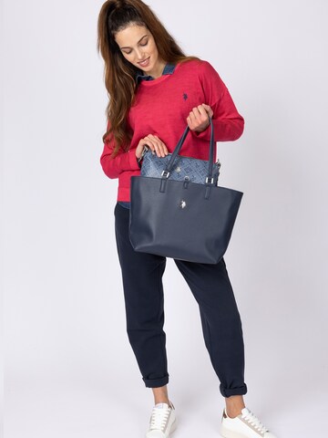 Shopper 'Malibu' di U.S. POLO ASSN. in blu: frontale