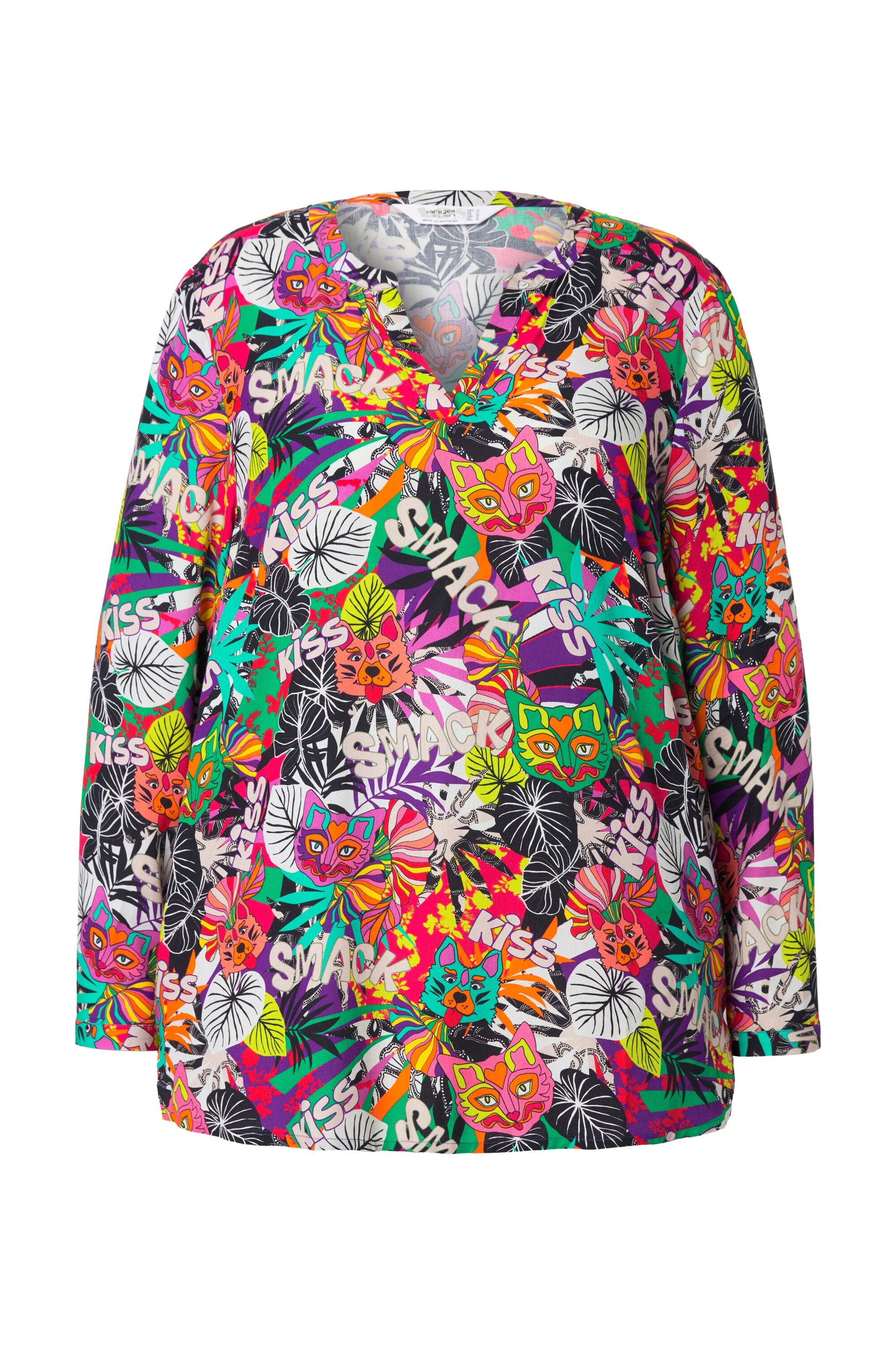 Angel of Style Tunic in Purple: front