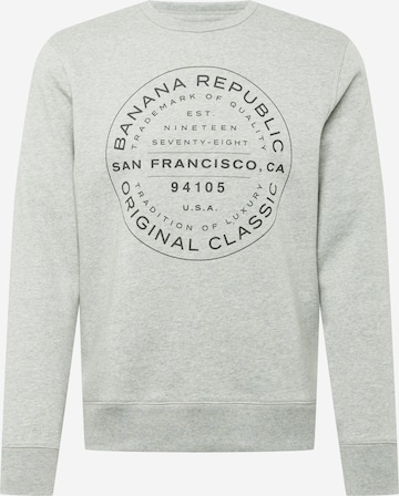 Banana Republic Sweatshirt in Grijs: voorkant