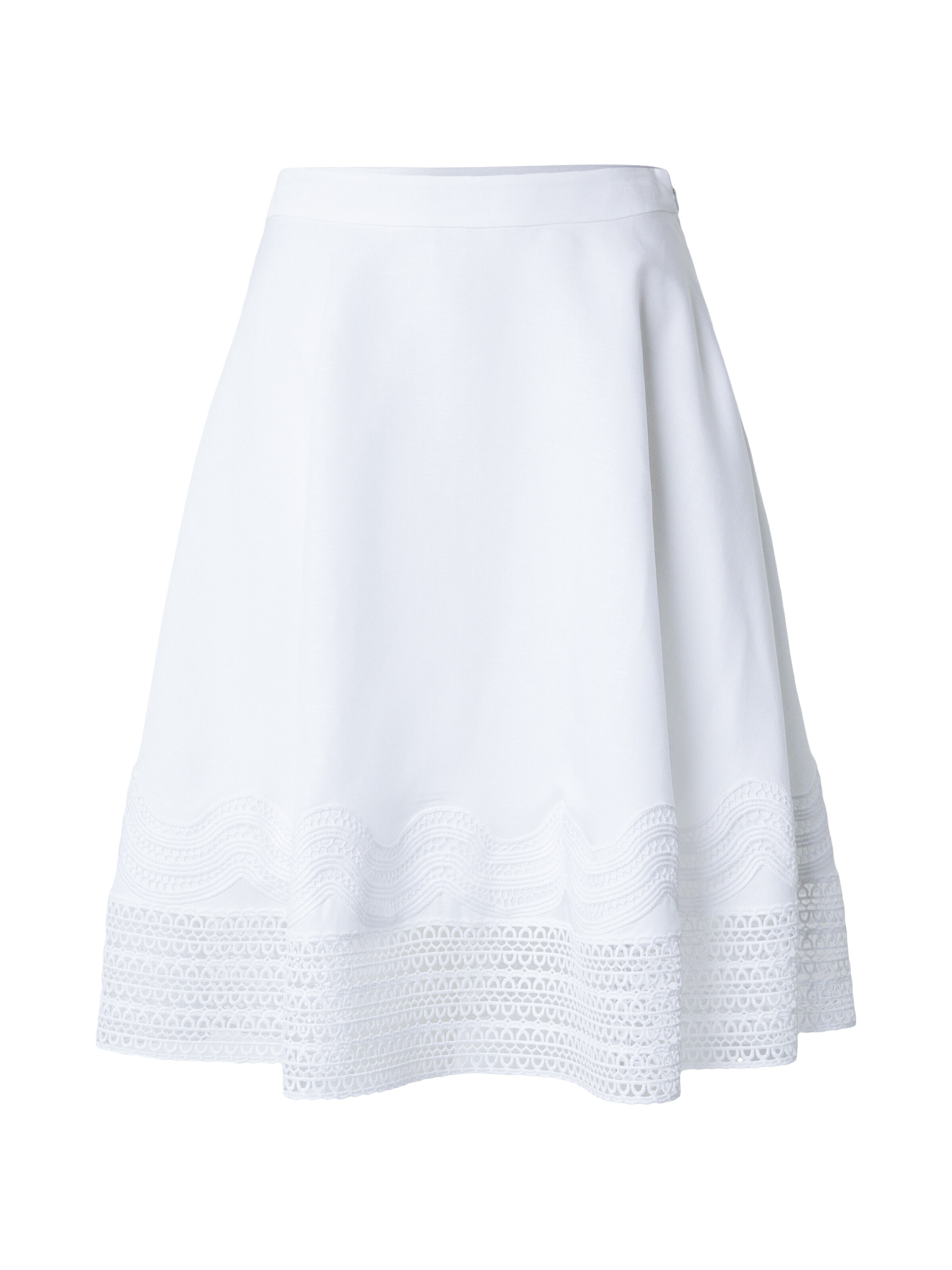 BOSS Rok 'Vadora 10277230 01' in Wit: voorkant