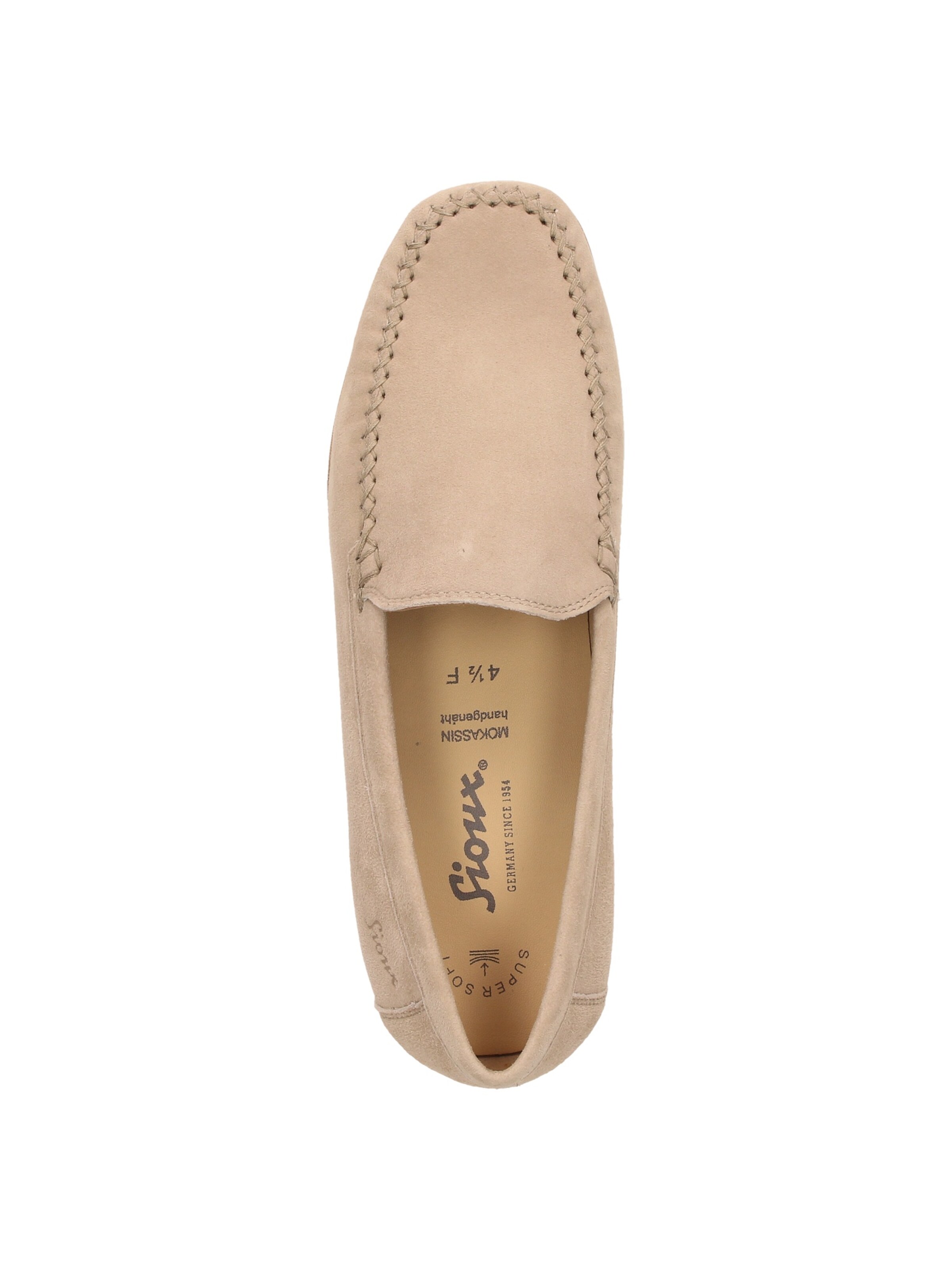 SIOUX Classic Flats 'Campina' in Beige