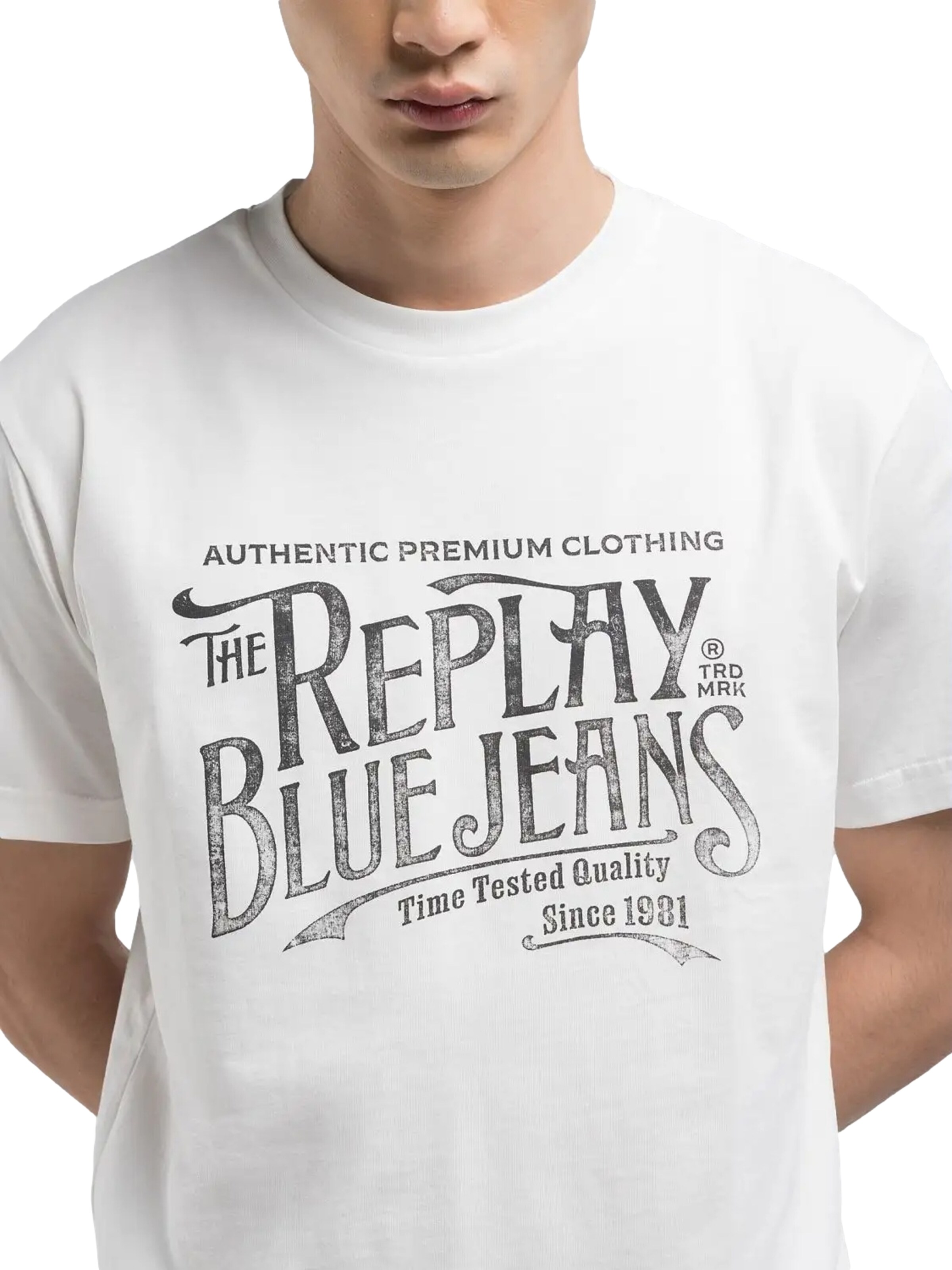 REPLAY Bluser & t-shirts i hvid