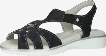 Arcopedico Sandalen met riem in Zwart: voorkant