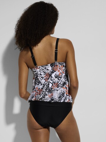 bonprix Tankini in Zwart