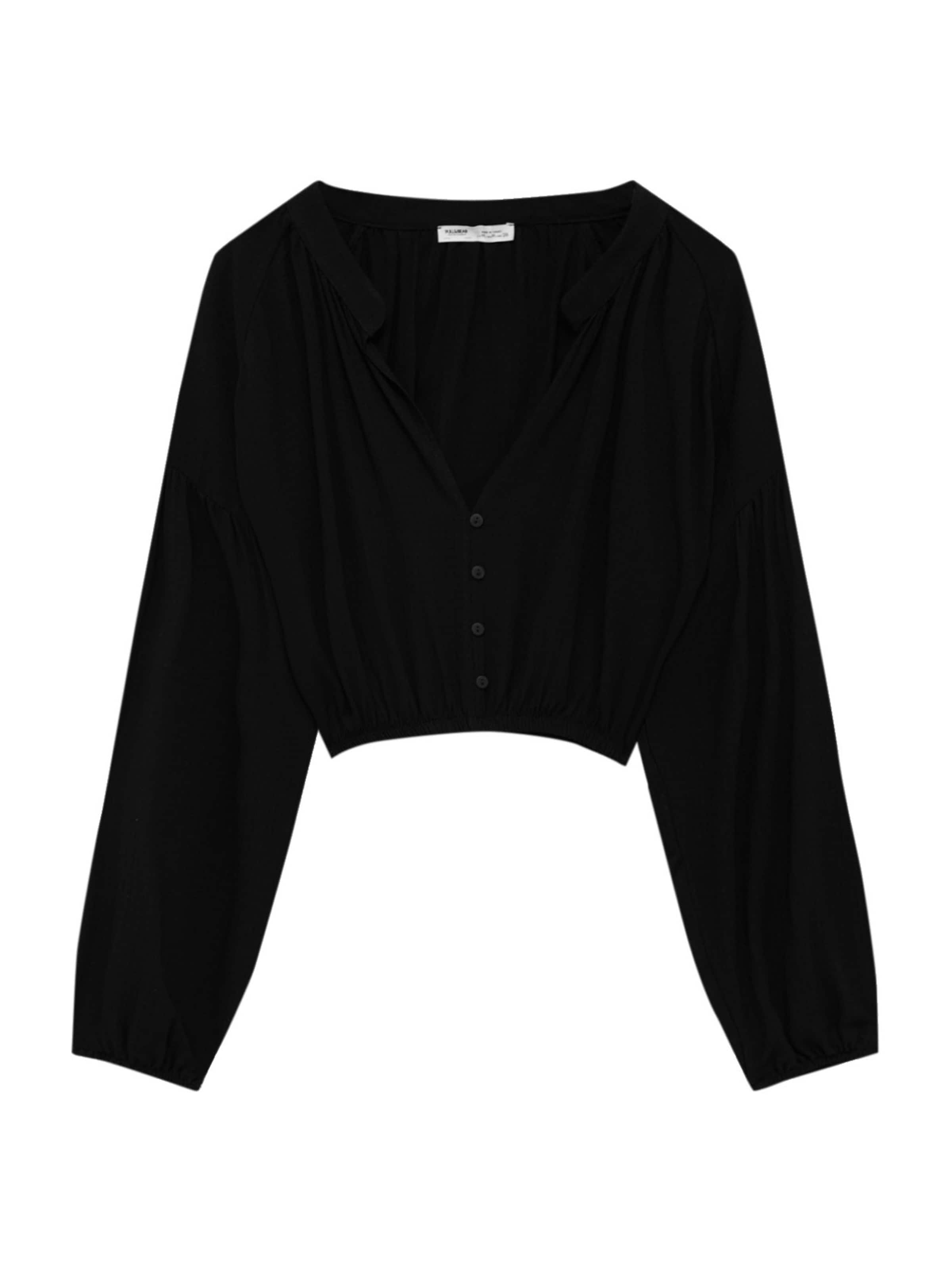 Pull&Bear Blus i svart: framsida