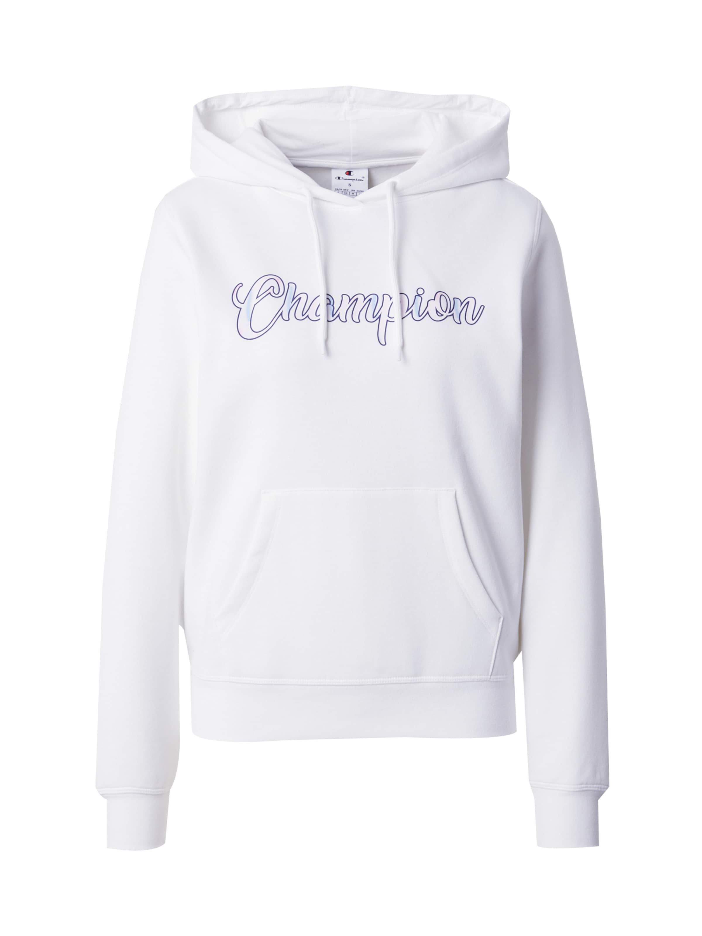 Champion Authentic Athletic Apparel Sweatshirt in White: front