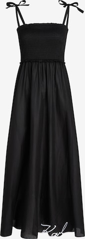 juoda Karl Lagerfeld Suknelė: priekis