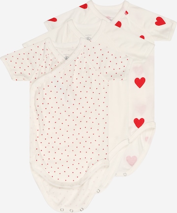 PETIT BATEAU Potkuhousut/body 'NAISS' värissä valkoinen: etupuoli