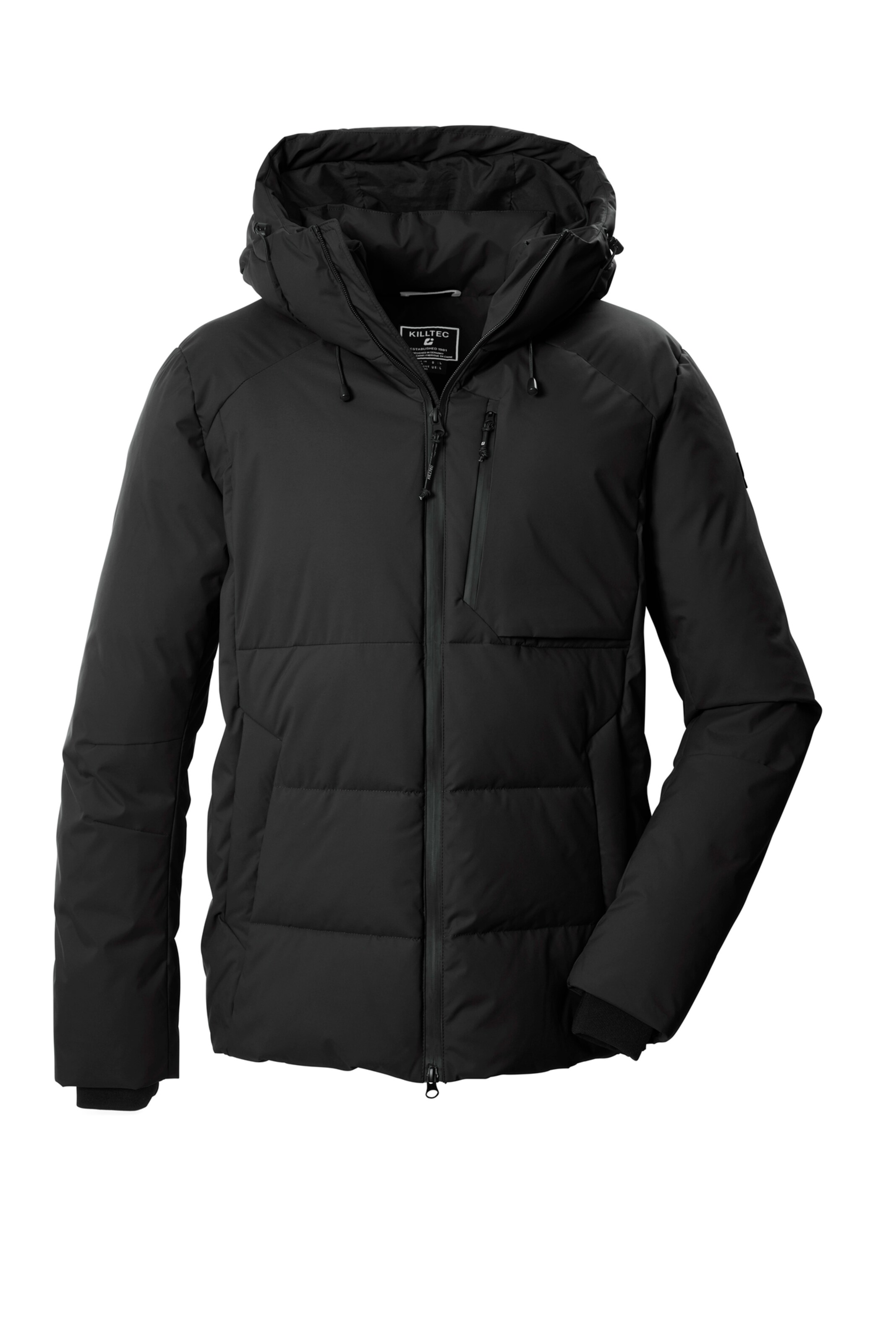 KILLTEC Performance Jacket in Black: front