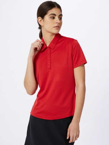 ADIDAS GOLF Performance shirt in Red: front