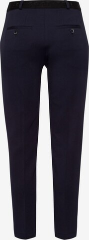 BRAX Slim fit Pleated Pants 'Maron' in Blue