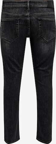 Coupe slim Jean 'Loom' Only & Sons en noir