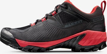 MAMMUT Athletic Shoes 'Sapuen Low' in Red: front