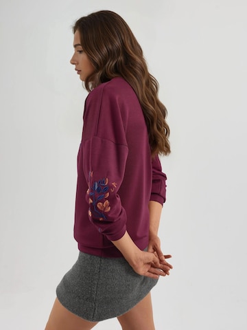 Sweat-shirt Hiccup en violet