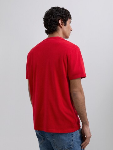 Scalpers Functioneel shirt ' ' in Rood