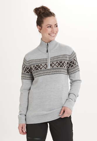 Whistler Athletic Sweater 'Flash' in Grey: front