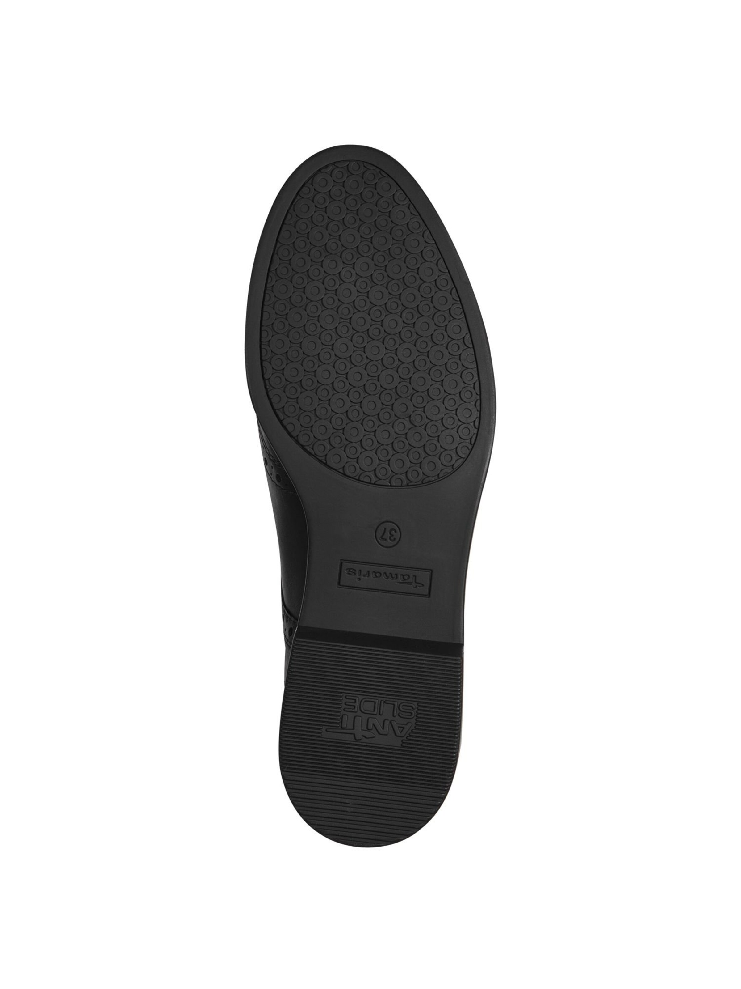 Chaussure à lacets Tamaris en noir