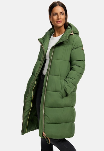 MARIKOO Winter Coat in Green
