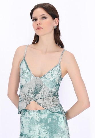 myMo ROCKS - Top en verde: frente