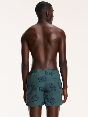 Shiwi Kratke kopalne hlače 'NICK' | zelena barva