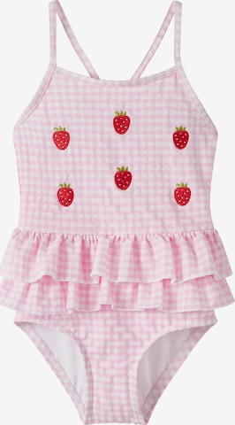 rožinė NAME IT Maudymosi kostiumėlis 'NMFZAMMER': priekis