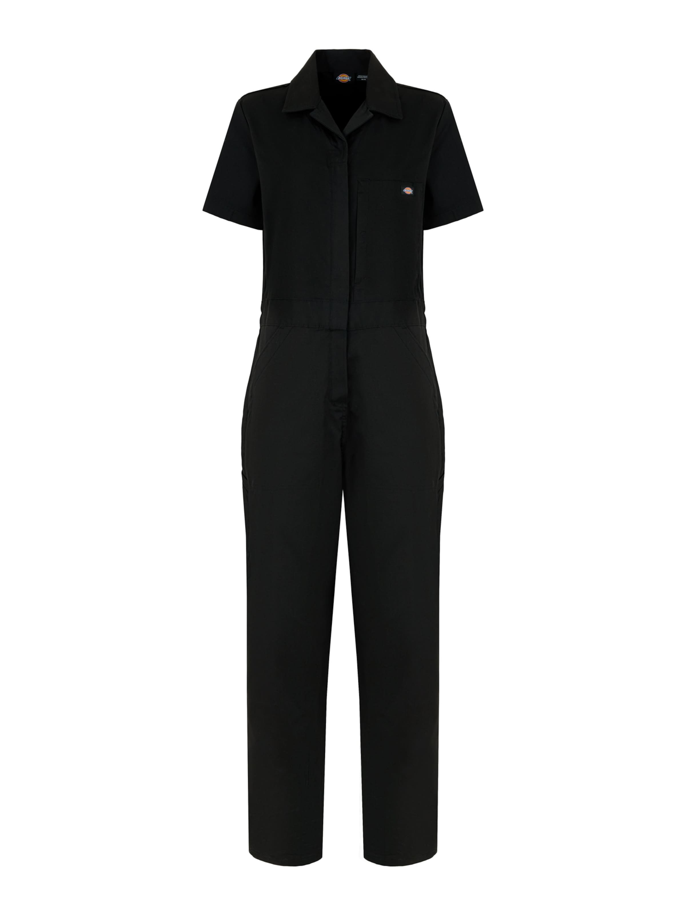 Tuta jumpsuit di DICKIES in nero: frontale