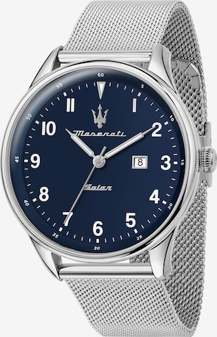 Maserati Analoog horloge in Zilver: voorkant