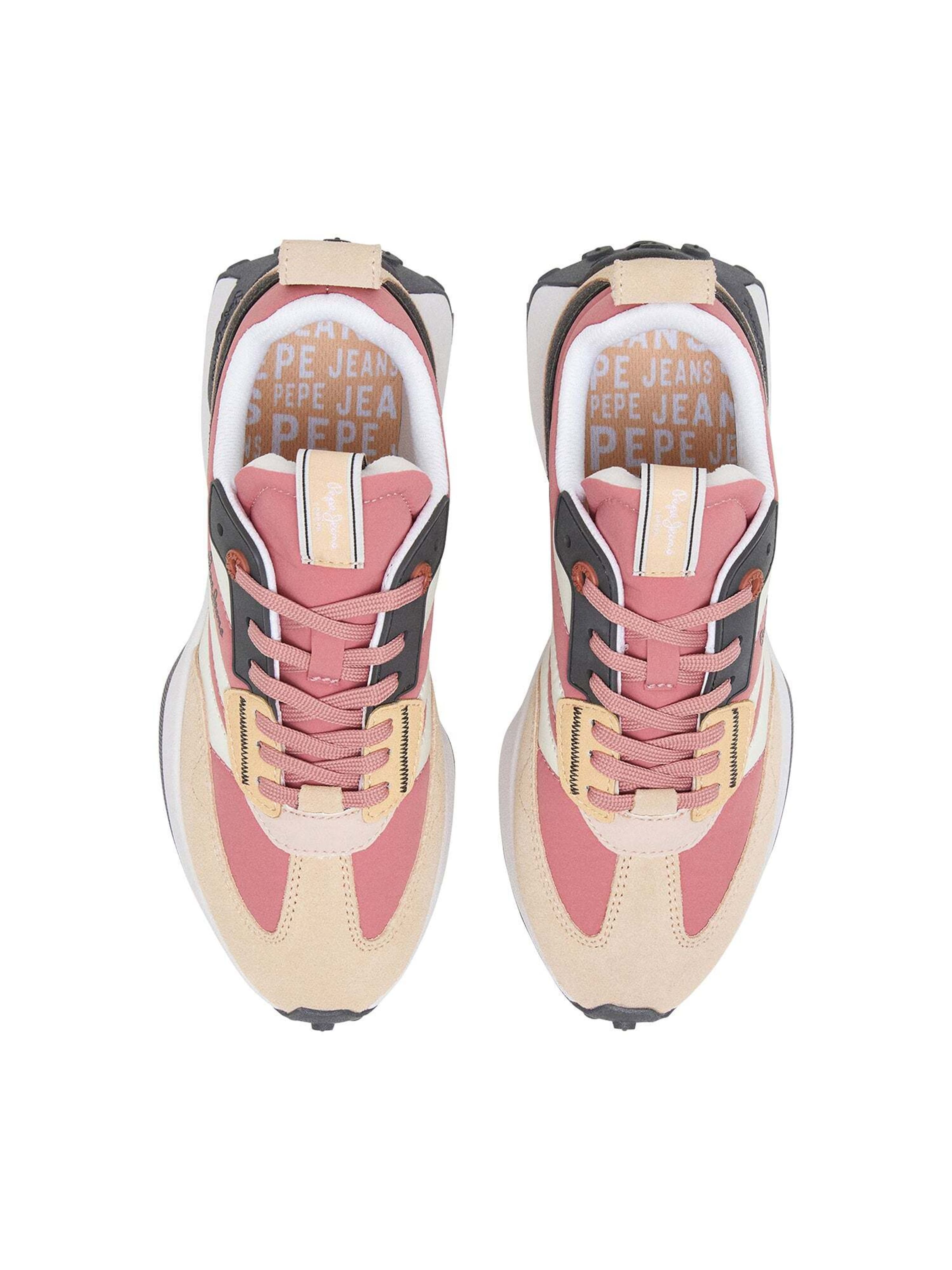 Sneaker bassa 'Lucky Mains' di Pepe Jeans in arancione